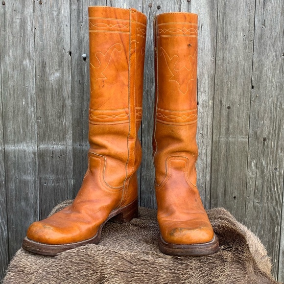 vintage frye womens boots